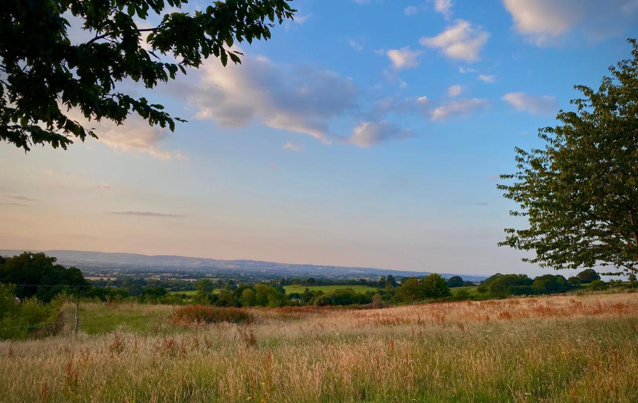 Cherry Tree Glamping Lodge Wellington  Bagian luar foto